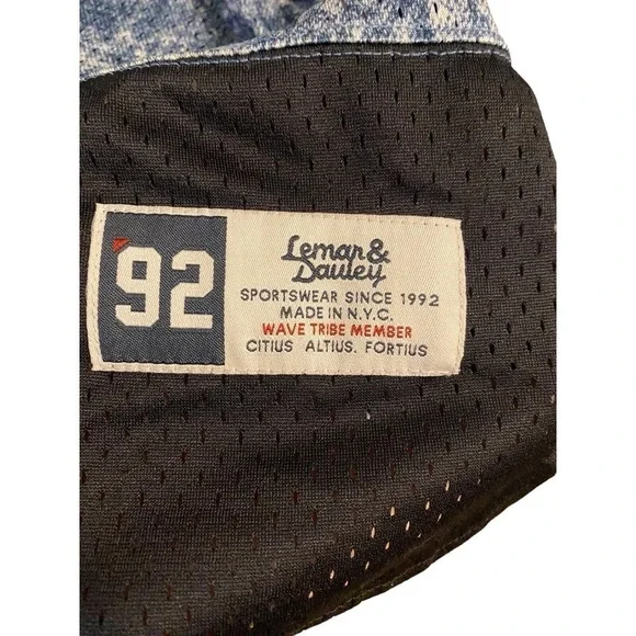 Vintage Lemar and Dauley 92 Blue, White and Orange V Neck Jersey Mens L - Picture 7 of 12